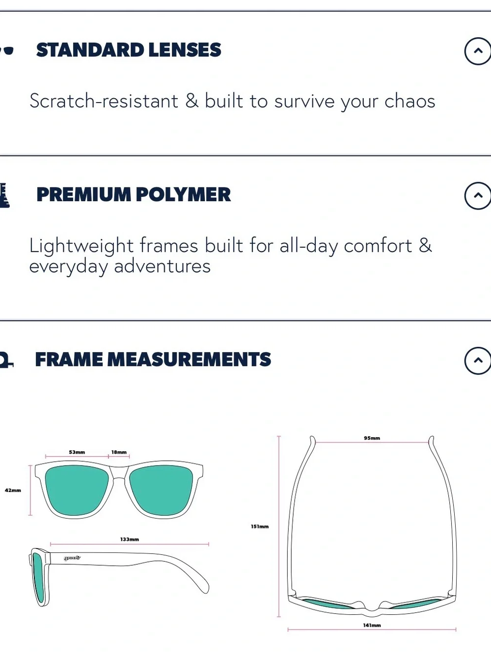 Men’s or Women’s Matte Gray Sunglasses - Lightweight UV Protection